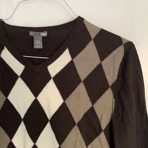 Men’s Argyle Sweater